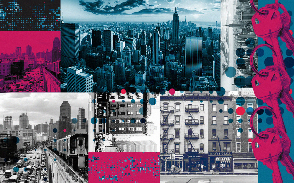 Manhattan, Brooklyn and Queens