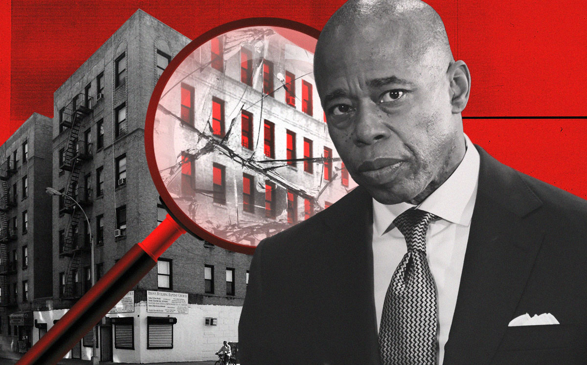 Mayor Eric Adams and 1742 East 172nd Street